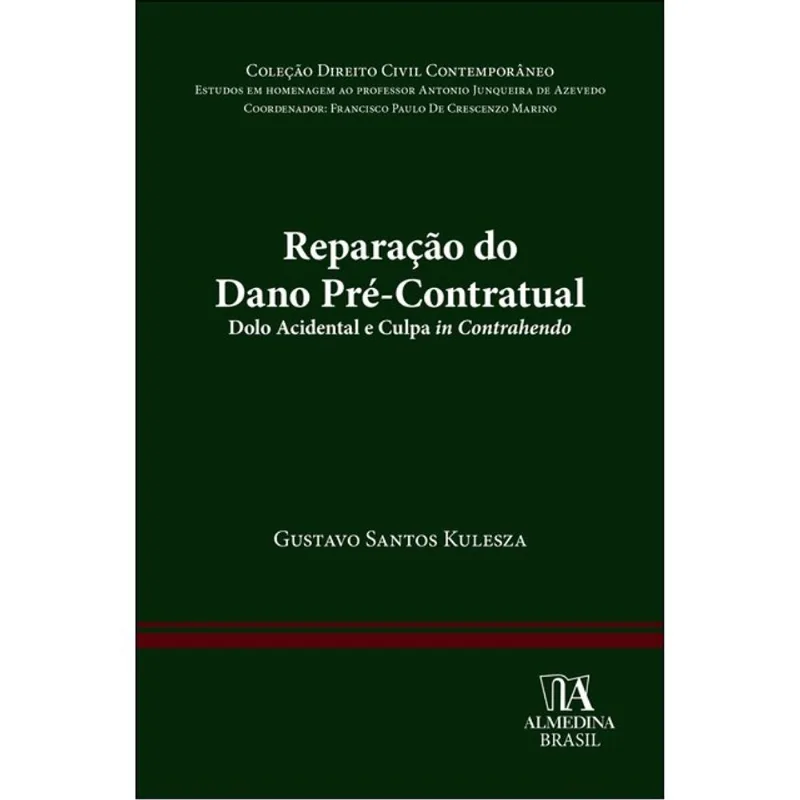 REPARAÇÃO DO DANO PRÉ-CONTRATUAL