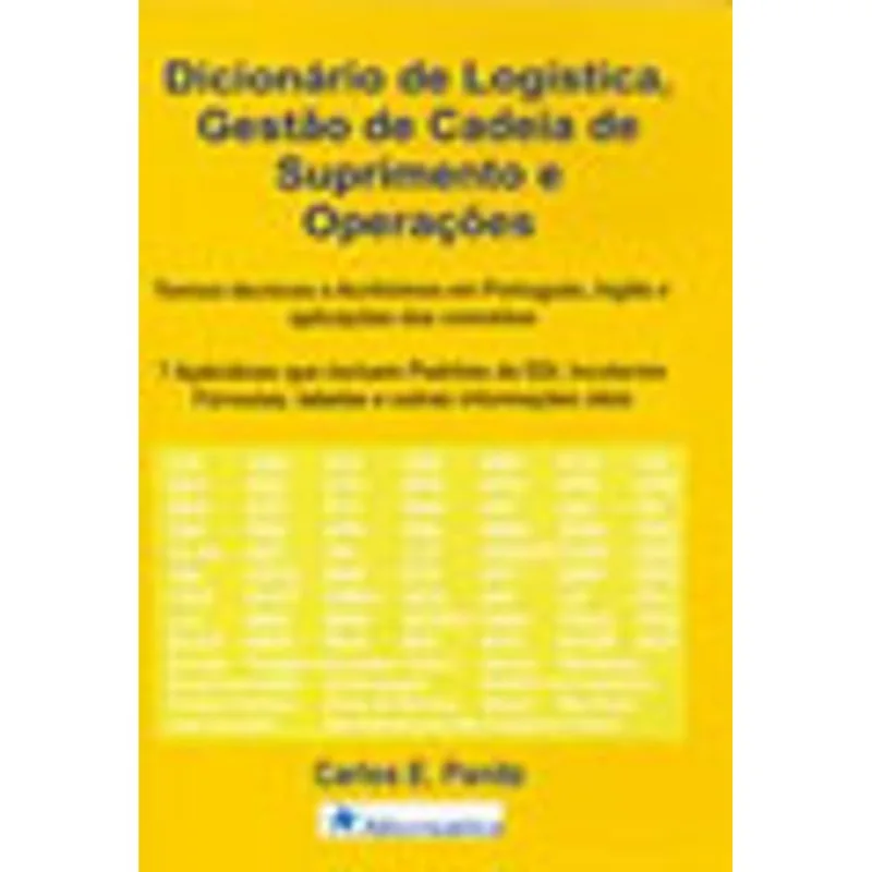 DICIONARIO DE LOGISTICA