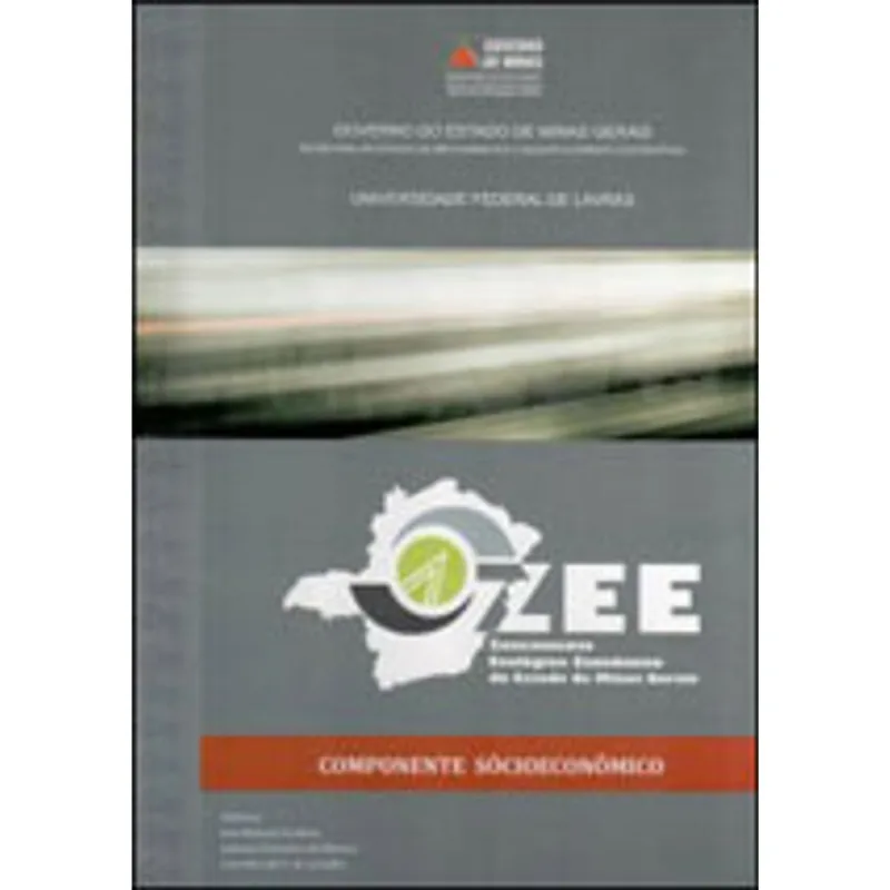 ZEE - ZONEAMENTO ECOLOGICO- ECONOMICO DO ESTADO DE MINAS GERAIS - COMPONETES SOCIOECONOMICOS