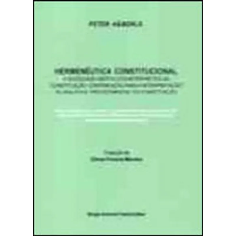 HERMEUTICA CONSTITUCIONAL