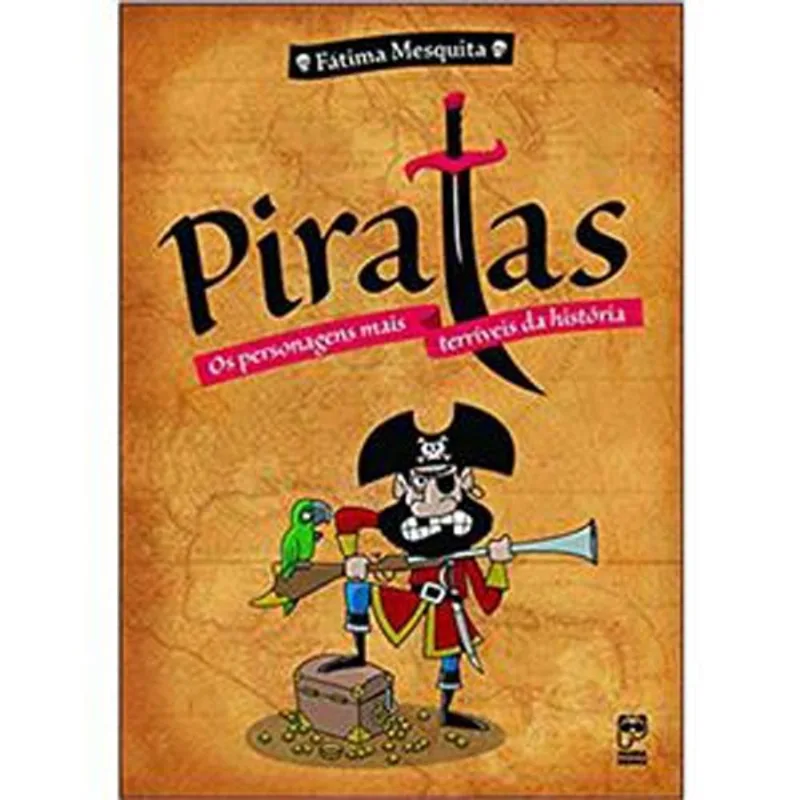 Livro Piratas Panda Books (MP)