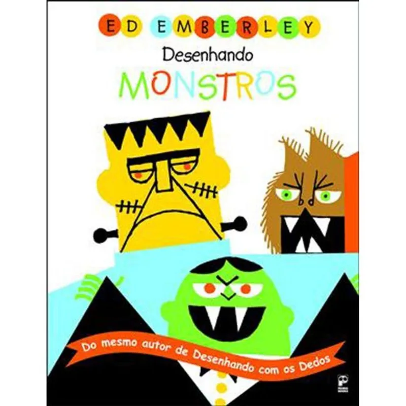 Livro Desenhando Monstros Panda Books (MP)