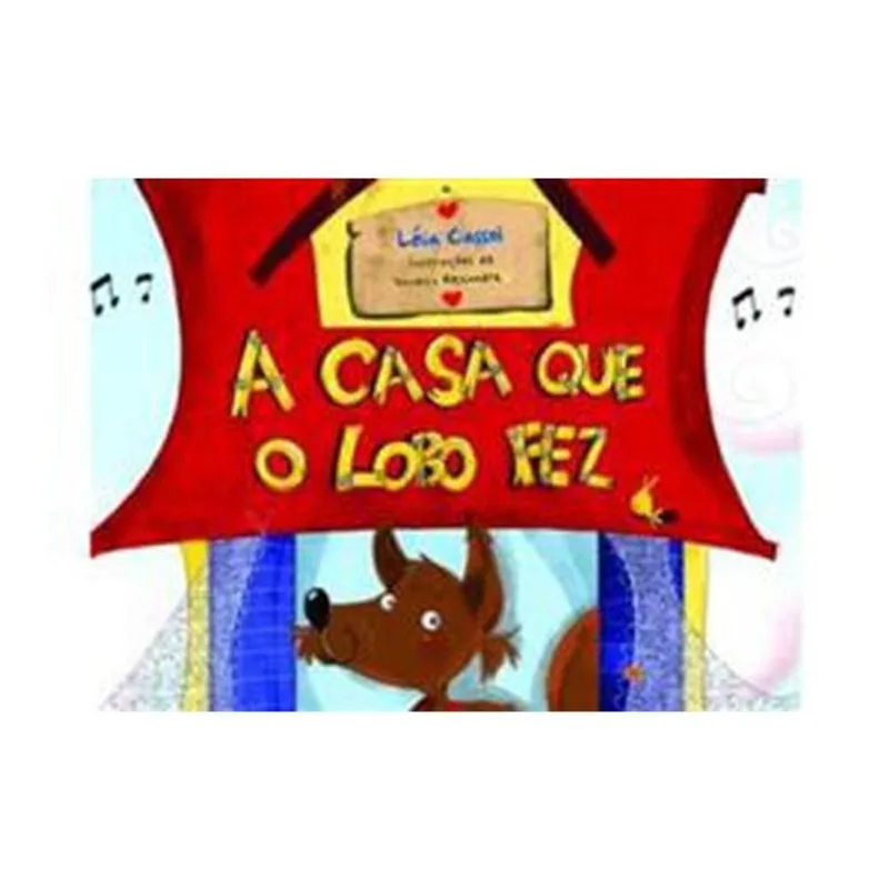 Livro A Casa Que O Lobo Fez Cassol (MP)