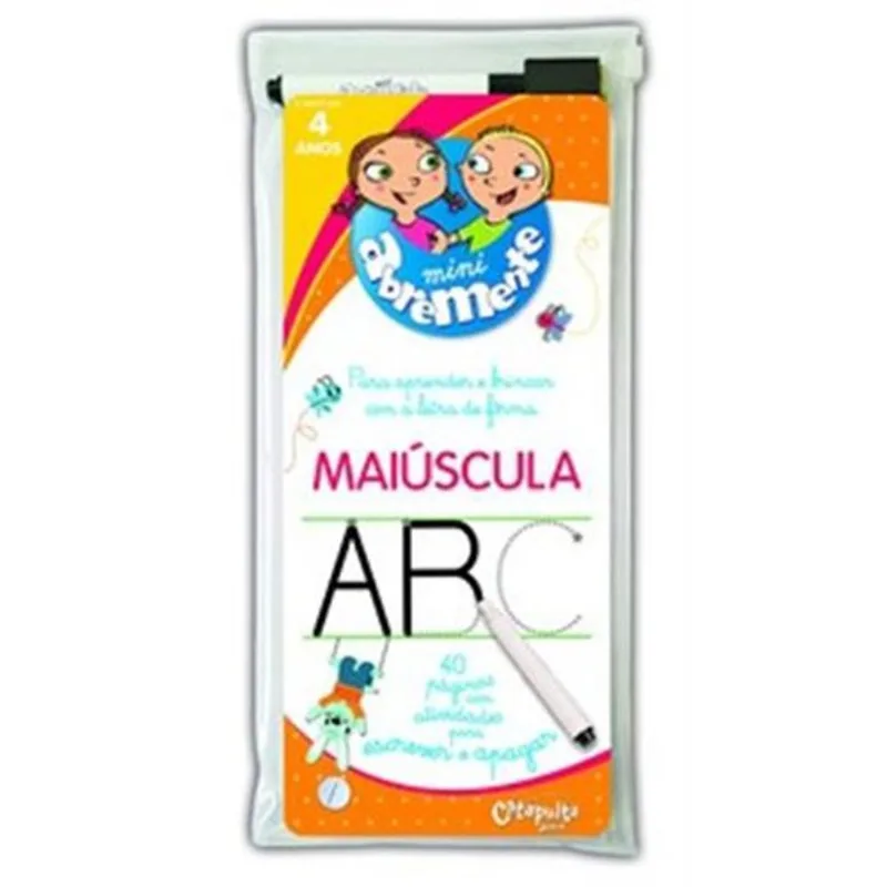 Livro Abremente Mini Maiúscula Catapulta Editores (MP)