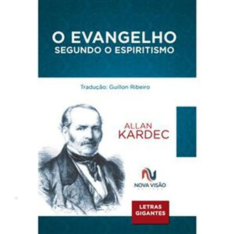 Livro O Evangelho Segundo O Espiritismo Letras Gigantes Boa Nov A (MP)