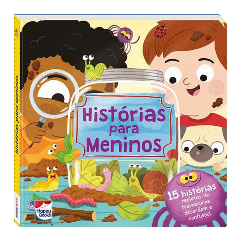 Livro Infantil - Meu Primeiro Tesouro - História para Meninos - Happy Books