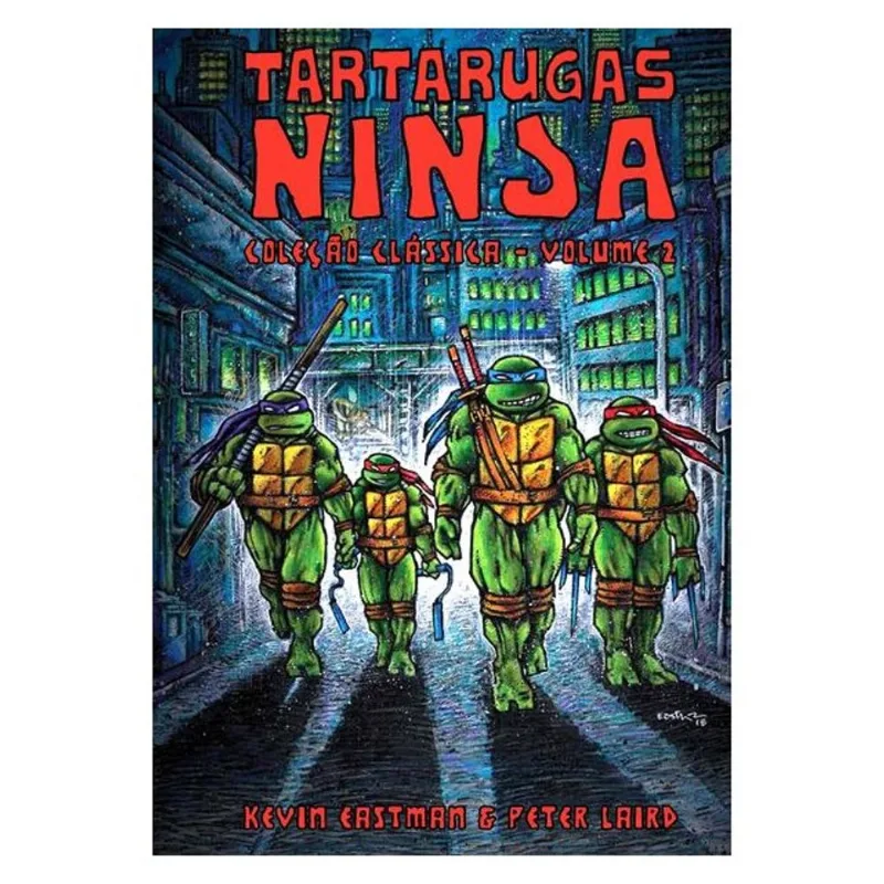 TARTARUGAS NINJA: COLEÇÃO CLÁSSICA VOL. 2 (EDIÇÃO COM AUTÓGRAFO)