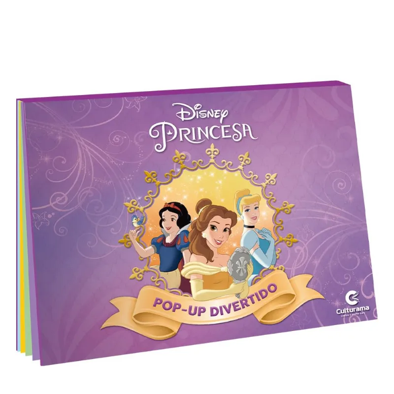 Livro Pop Up Divertido - Princesas