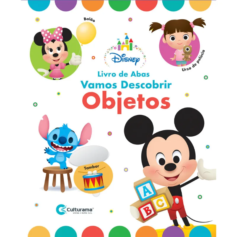 Livros para Bebês - Aprender - Disney - Culturama