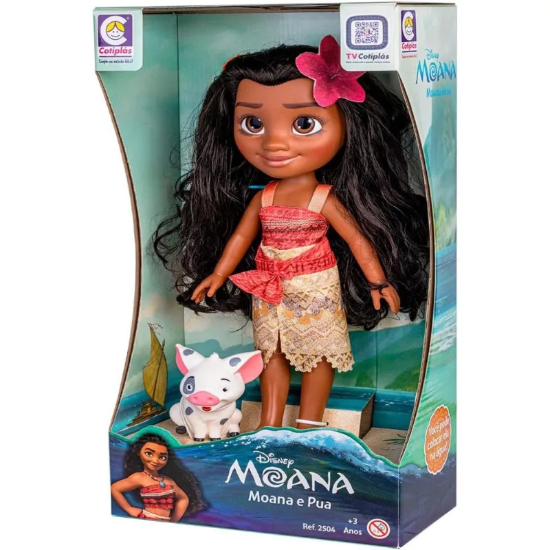 BONECA MOANA E PUA - COTIPLAS