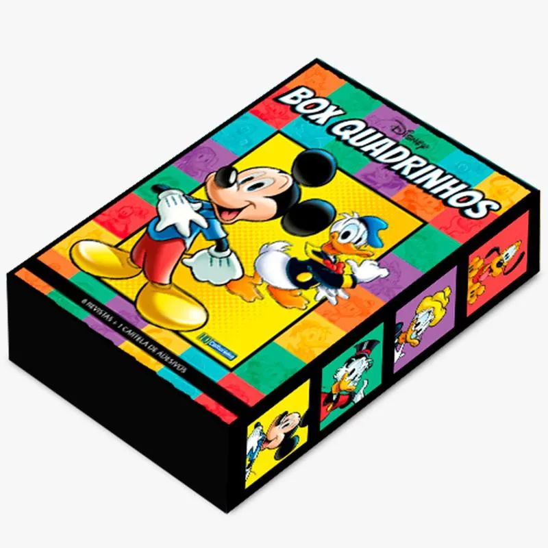 Conjunto de Mini Livros - Disney - Mickey - Box Quadrinhos - Culturama - Culturama