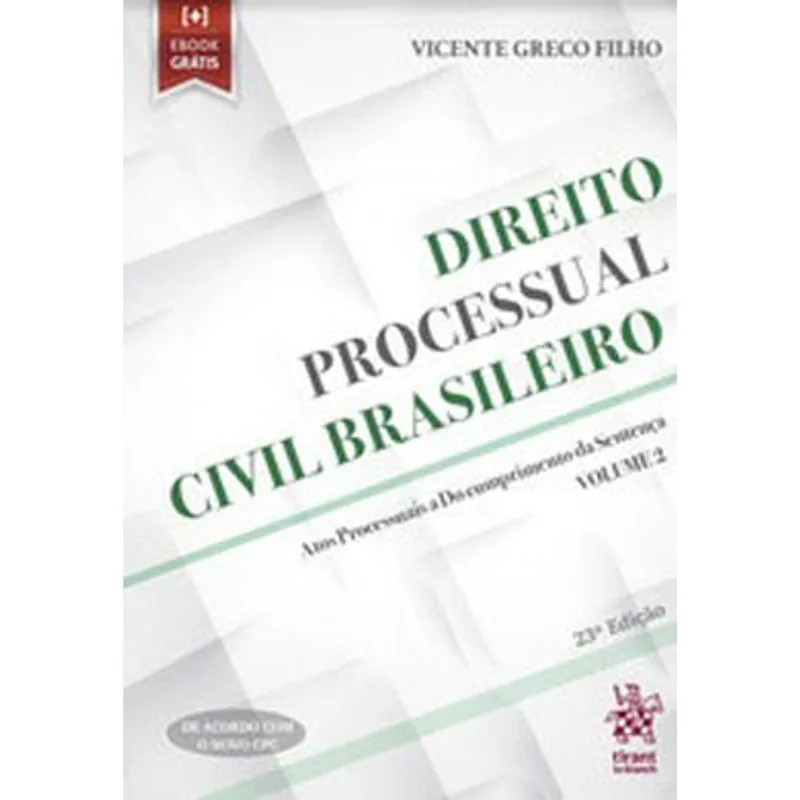 DIREITO PROCESSUAL CIVIL BRASILEIRO - 2019 - VOL. 2