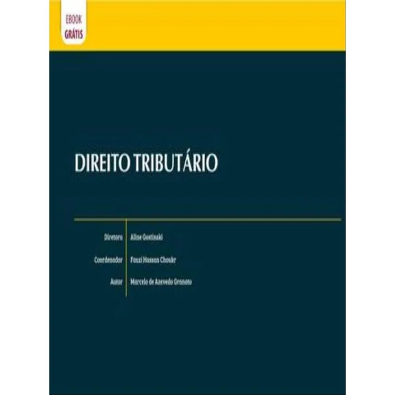 DIREITO TRIBUTÁRIO - 2020