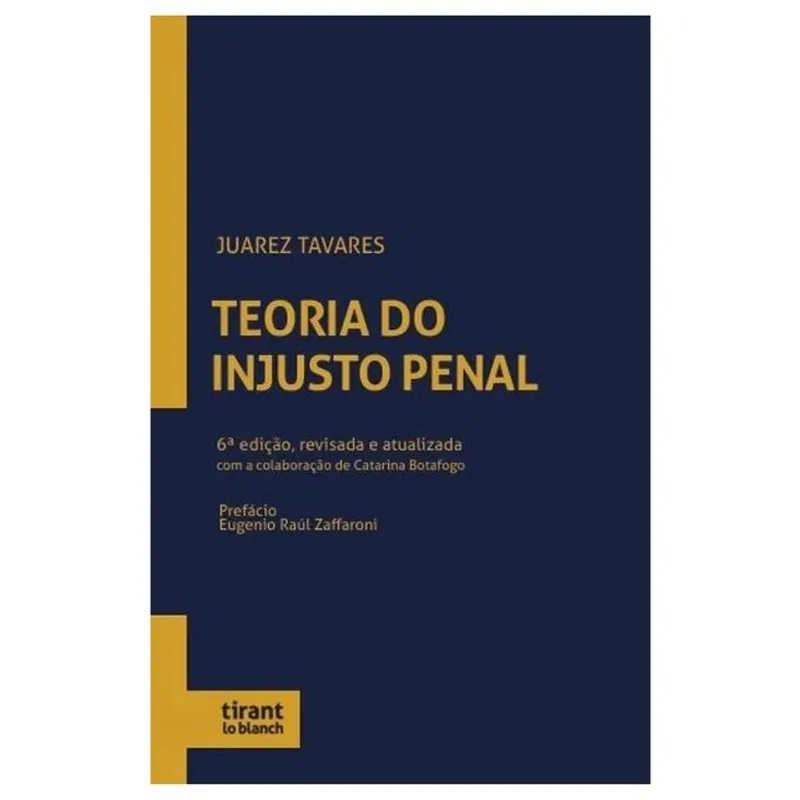 TEORIA DO INJUSTO PENAL - 2026