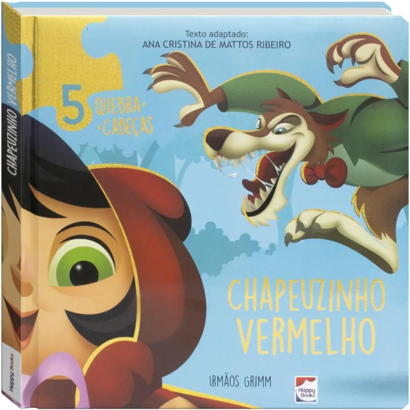 Clássicos Em Quebra-Cabeça - Chapeuzinho Vermelho - LC - Livros