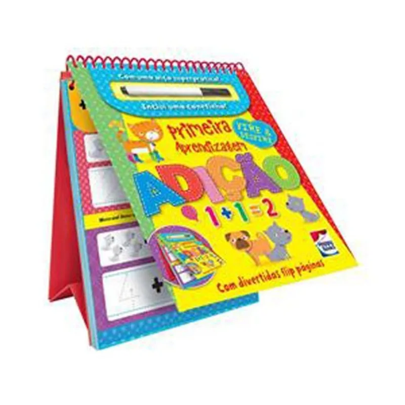 Livro Vire E Desvire Primeira Aprendizagem Adição Happy Books (MP)