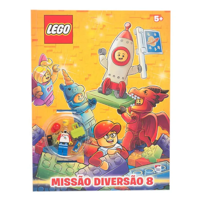 Livro Infantil - Lego - Missão Diversão 8 - Happy Books