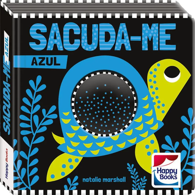 Livro Infantil - Sacuda-Me - Azul - Happy Books