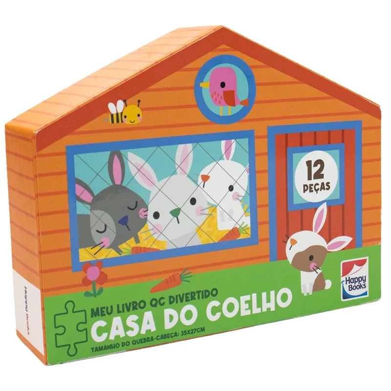 Meu Livro Qc Divertido Casa Do Coelho - LC - Livros