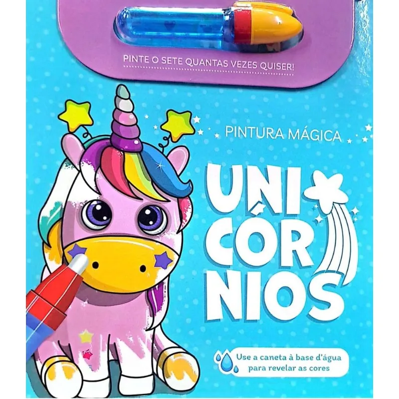 Pintura Mágica - Unicórnios