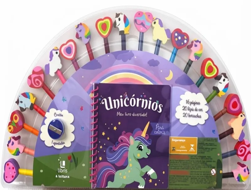 Meu Livro Divertido: Unicórnios - LC - Livros