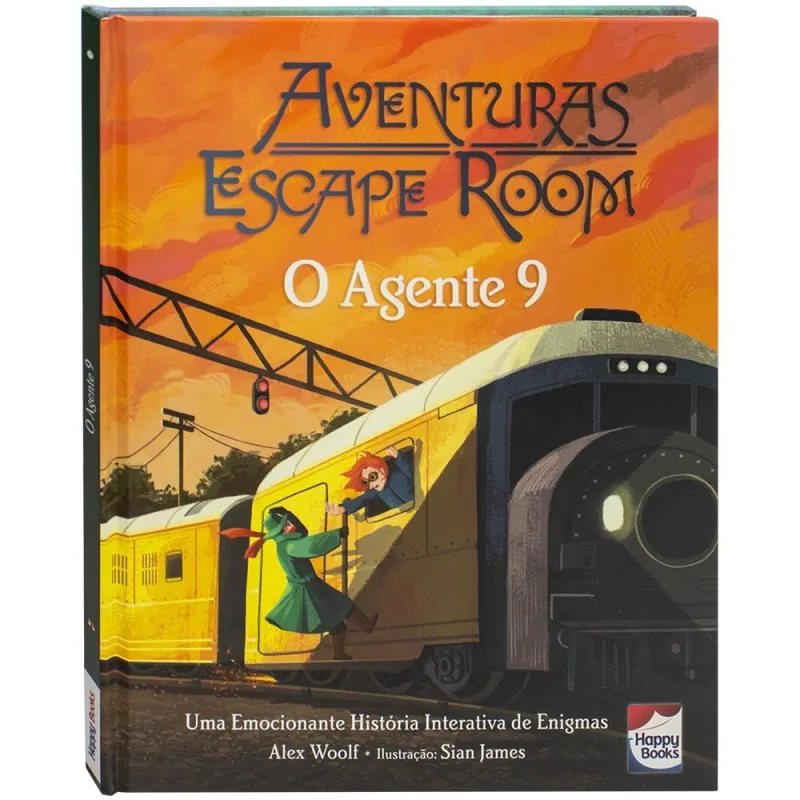 Aventuras Escape Room: O Agente 9 - LC - Livros