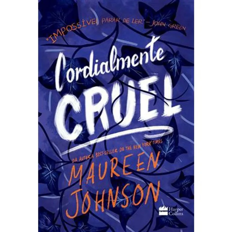 Livro Cordialmente Cruel Primeiro Livro Da Trilogia De Maureen Johnson Harpercollins (MP)