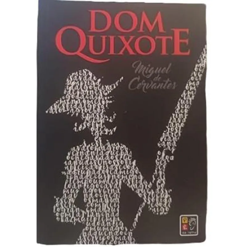 Livro Dom Quixote Sem Borda Colorida Pé Da Letra (MP)