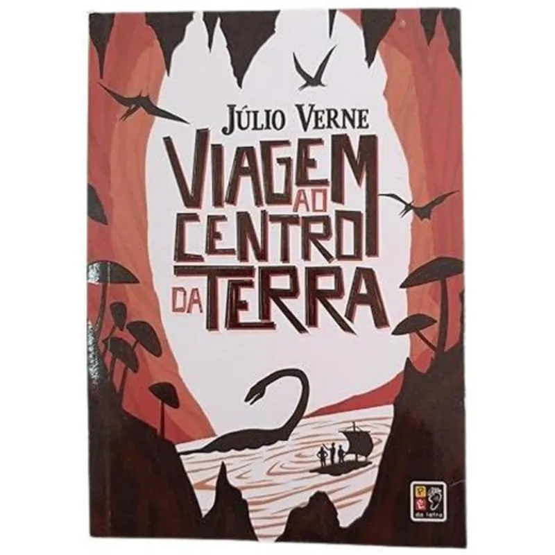 Livro Viagem Ao Centro Da Terra Julio Verne Pé Da Letra (MP)