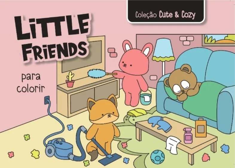 Little Friends - Coleção Cute E Cozy - LC - Livros