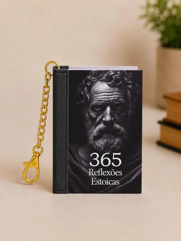 Book Charm - 365 Reflexões Estoicas - LC - Livros