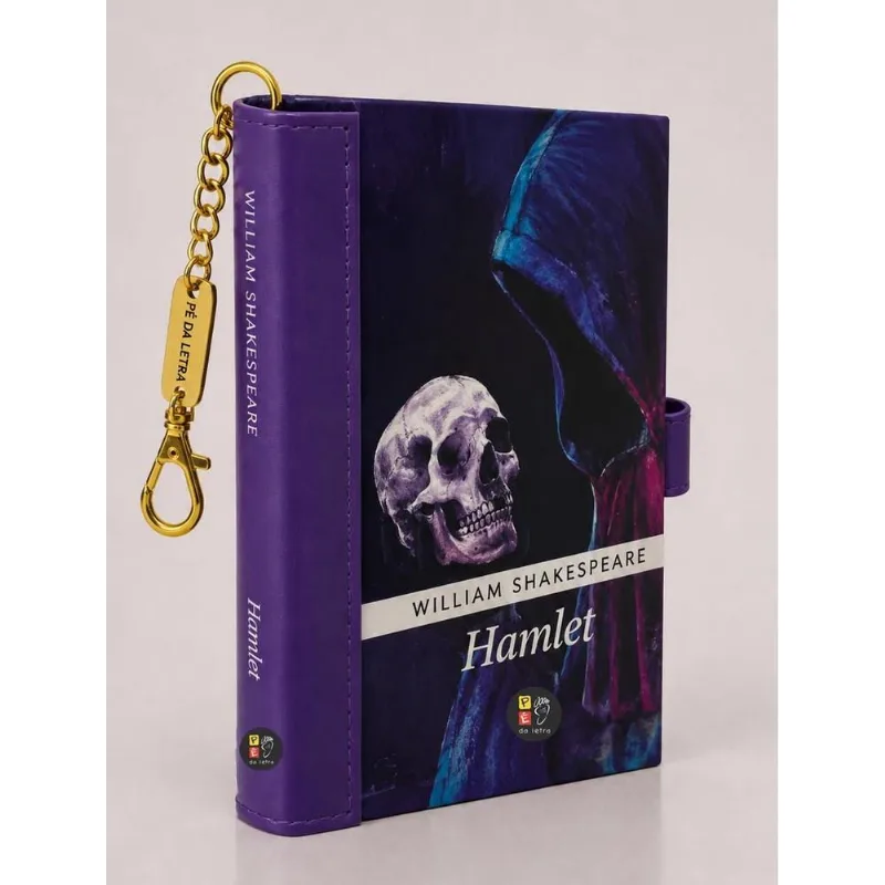 Book Charm - Hamlet - Livor Chaveiro