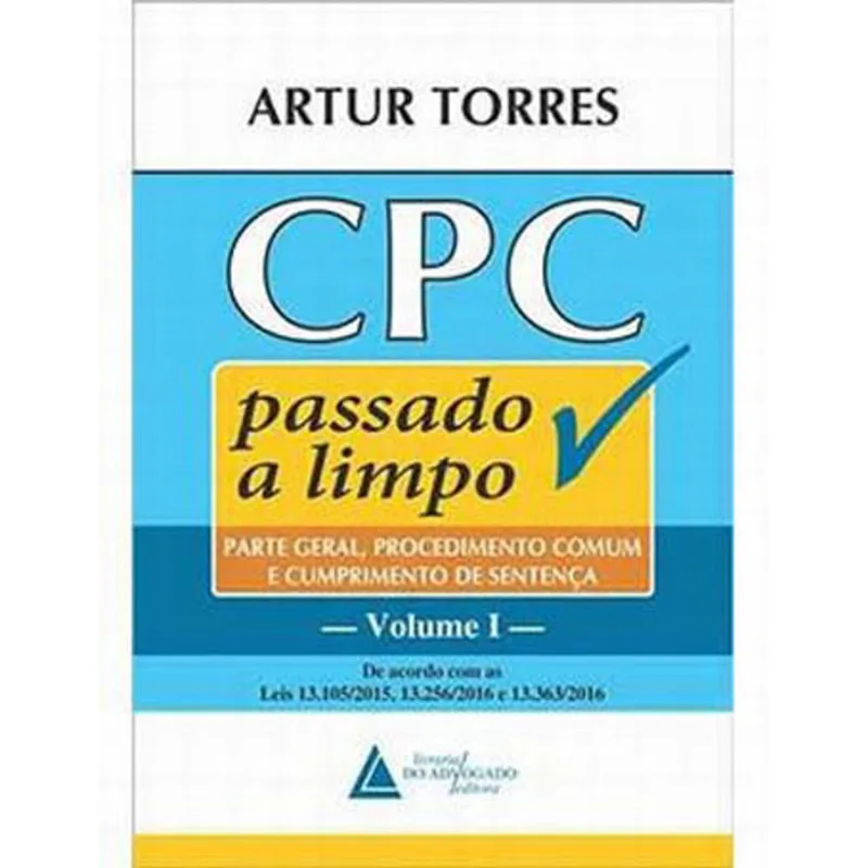 CPC PASSADO A LIMPO - VOL.1