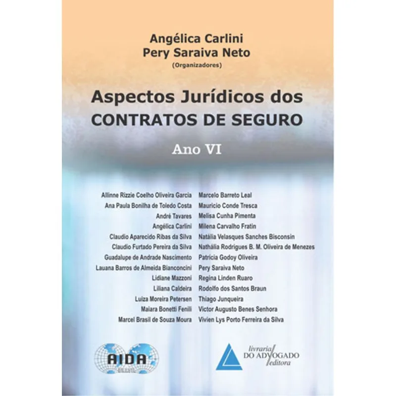 ASPECTOS JURIDICOS DOS CONTRATOS DE SEGURO - ANO VI
