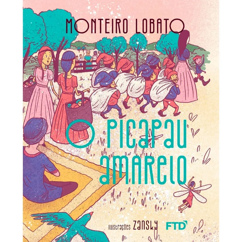 Livro O Picapau Amarelo Editora FTD (MP)