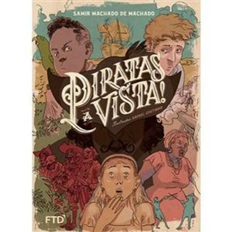 Livro Piratas A Vista! Ftd (MP)