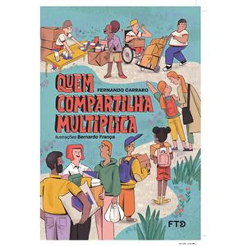 Livro Quem Compartilha Multiplica Ftd (MP)