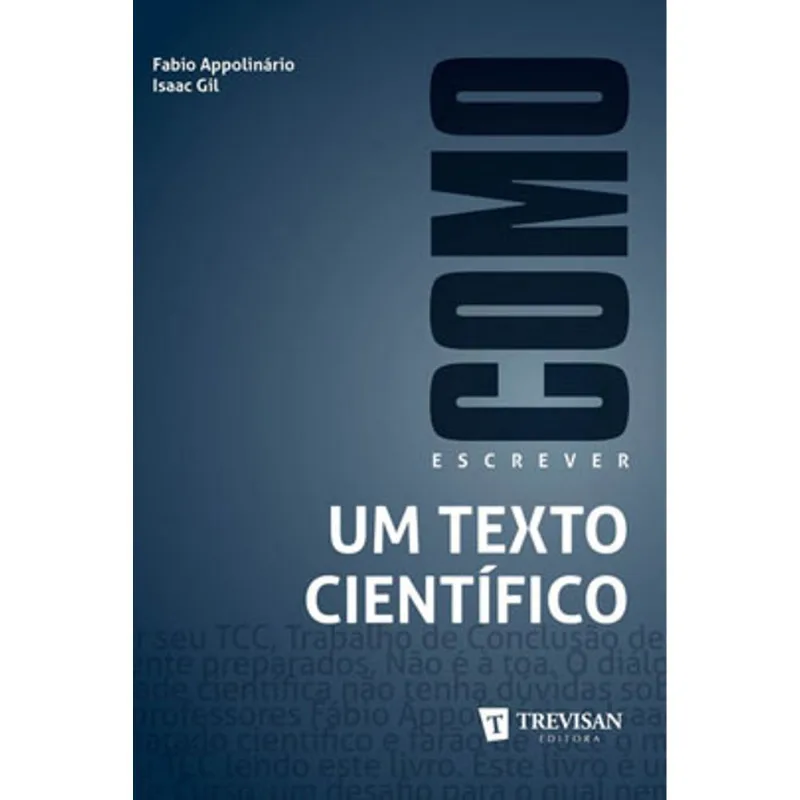 COMO ESCREVER UM TEXTO CIENTIFICO