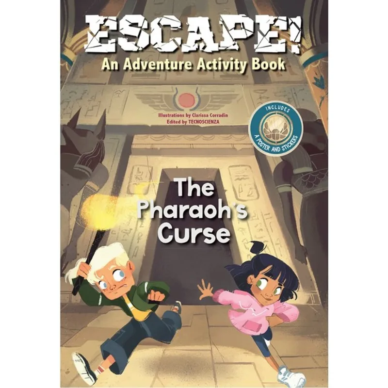 ESCAPE! AN ADVENTURE ACTIVITY BOOK: THE PHARAOH S CURSE