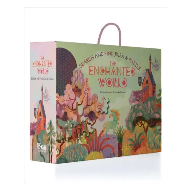 THE ENCHANTED WORLD: SEARCH AND FIND JIGSAW PUZZLE