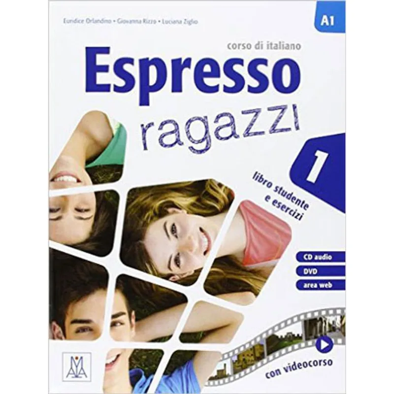 ESPRESSO RAGAZZI 1 AL + CD AUDIO + DVD