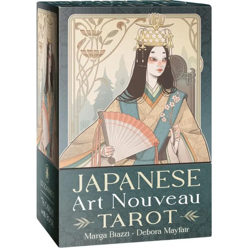 JAPANESE ART NOUVEAU TAROT - CON 78 CARTE