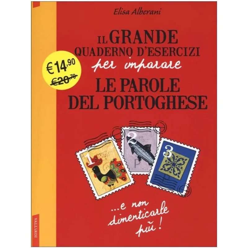 IL GRANDE QUADERNO D'ESERCIZI PER IMPARARE LE PAROLE DEL PORTOGHESE