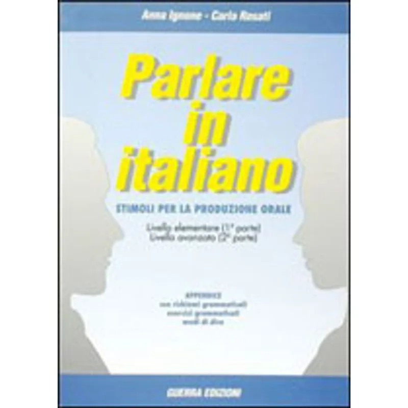 PARLARE IN ITALIANO - TESTO