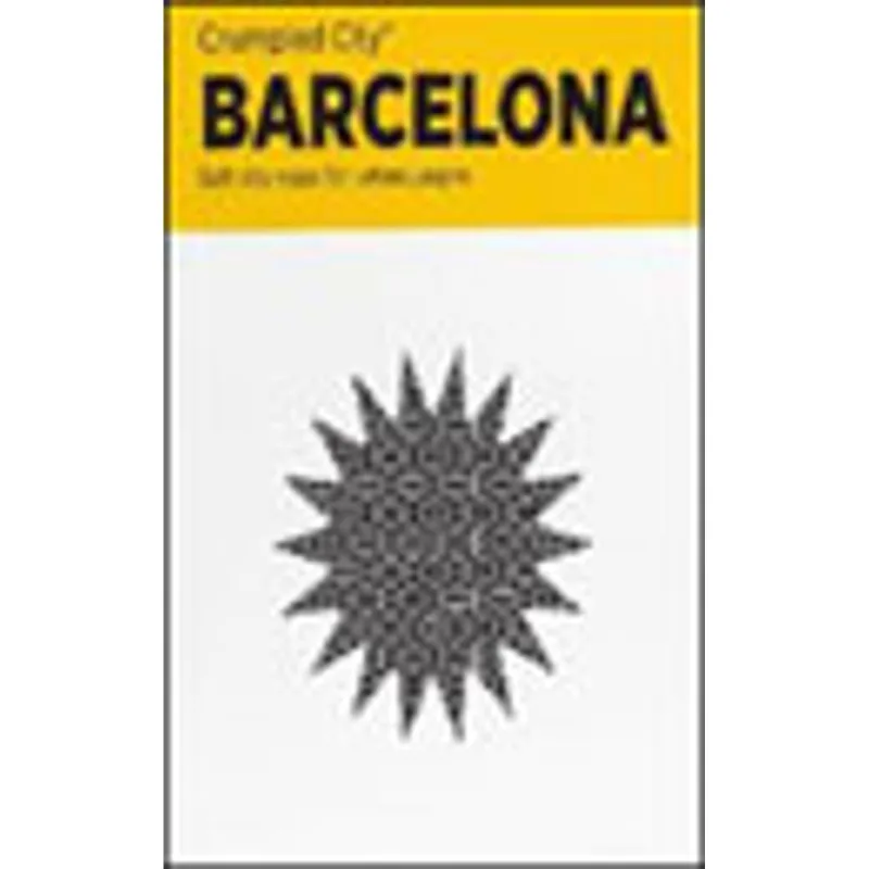 BARCELONA CRUMPLED CITY MAP