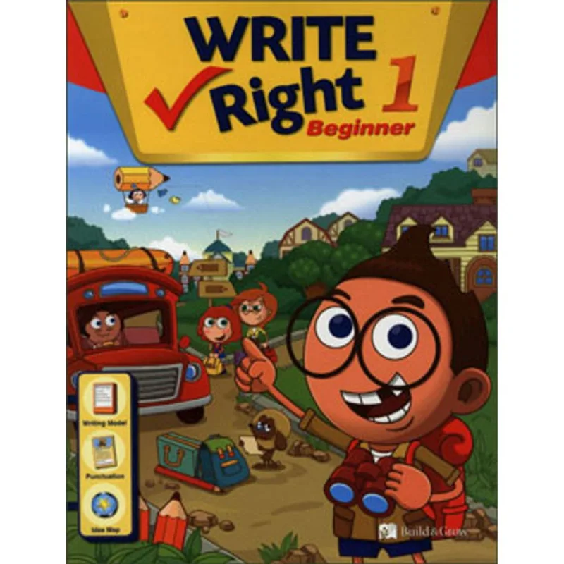 WRITE RIGHT 1- BEGINNER - WITH WORKBOOK AND STICKERS