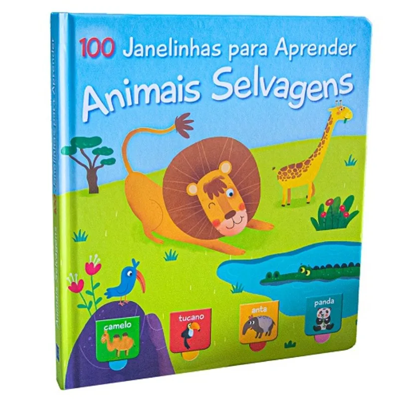 Animais Selvagens - 100 Janelinhas Para Aprender