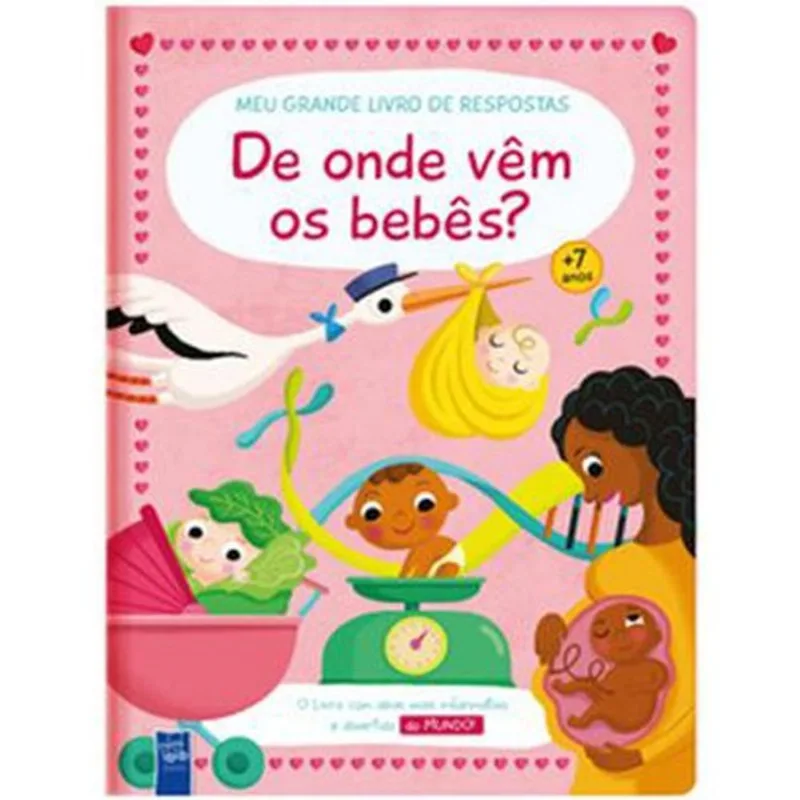 Livro Meu Grande Livro De Respostas De Onde Vêm Os Bebês? Yoyo Catapulta (MP)