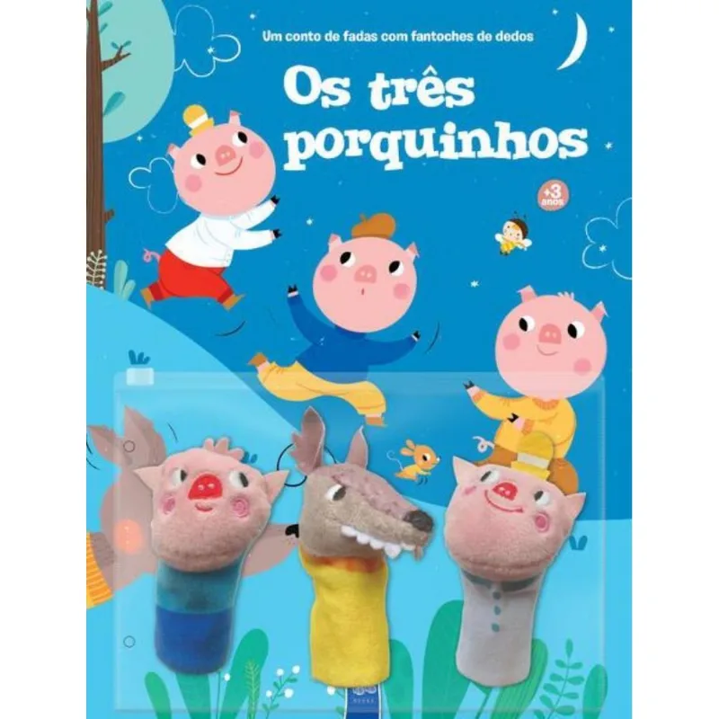 Um Conto De Fadas Com Fantoches De Dedos Os Tres Porquinhos