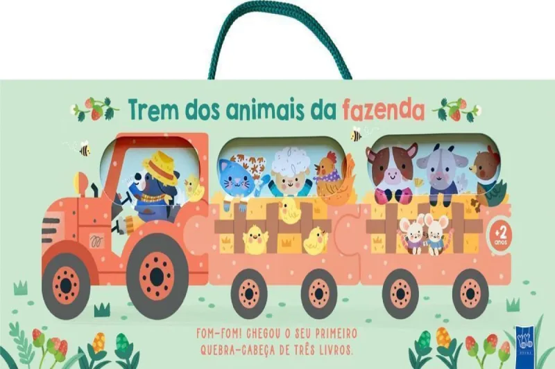 Trem Dos Animais da Fazenda - YOYO BOOKS - Livros E Papelaria